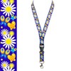 Rolseley Lanyard neck strap Daisy for id badge holder with