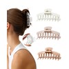 3 Pcs Silicone Hair Clips Flexible Claw Clips for Women