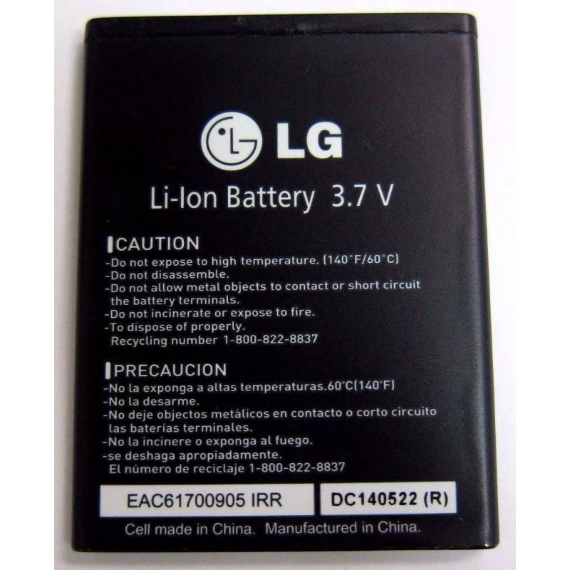 LG New OEM LG Li-Ion Battery BL-40MN EAC61700905 Rumor Reflex
