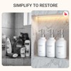 Modern Shampoo and Conditioner Dispenser Set of 3, 17oz Refillable