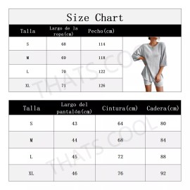 COMODO Conjunto Short Leggins Y Top 2 Pieza Mujer Casual Dama Salir