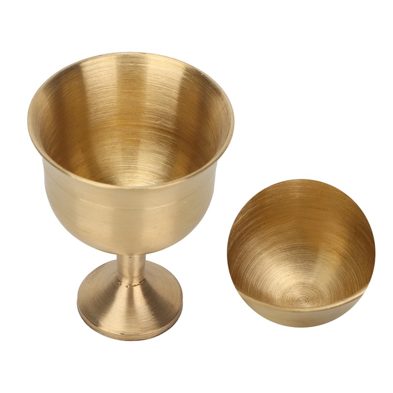 Brass Wine Goblet Exquisite Elegant Drinking Wine Cup Decoration Collection