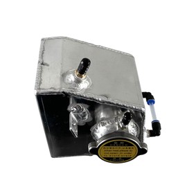 Syzhuoyin Aluminum Coolant Expansion Overflow Tank Compatible with 2002-2006 Cooper S R53&2002-2007 Mini Cooper S (excluding R56) &2002-2008 Mini Cooper R52 R53&2005-2008 cooper S Convertible.