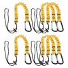 MECCANIXITY Retractable Tool Lanyard 2ft with Single Aluminum Buckle and