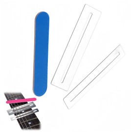 Ai-OUMLEEF Guitar Protective Tools,1 Set of Guitar Fingerboard Guards Fretboard Protector for Dressing and Polishing Frets Guitar Supplies