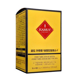 grain on Gold Kamut Enzyme G 30 packets, 1 month supply, Grain On Brand Wheat Fermentation Enzyme, 1 box / 골드 카무트 효소G 30포 1개월분 그레인온 브랜드밀 발효 효소 1박스