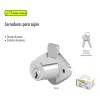 Lion Tools Cerradura Cromo Para Closet Cajon Mueble Locker Armario