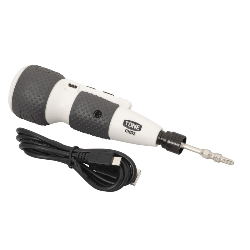 Tone CHD21S Electric Screwdriver, Bit Drive, White, 2.5 Nm