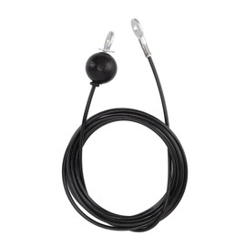 Fitness Pulley Cable, Adjustable Home Gym Cable Pulley System Replacement Fitness Cable for Pulley Machine Accessories, Heavy Duty Steel Wire Rope Home Gym Equipment (4m / 13.1ft)