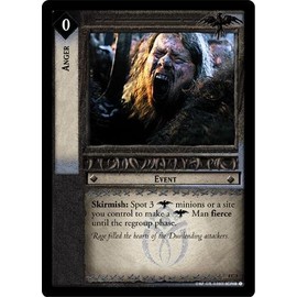 Lord of the Rings TCG - Anger - The Two Towers