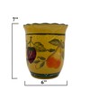 ACK Tuscany Mixed Fruit Hand Painted Ceramic, Utensil Holder, 88439