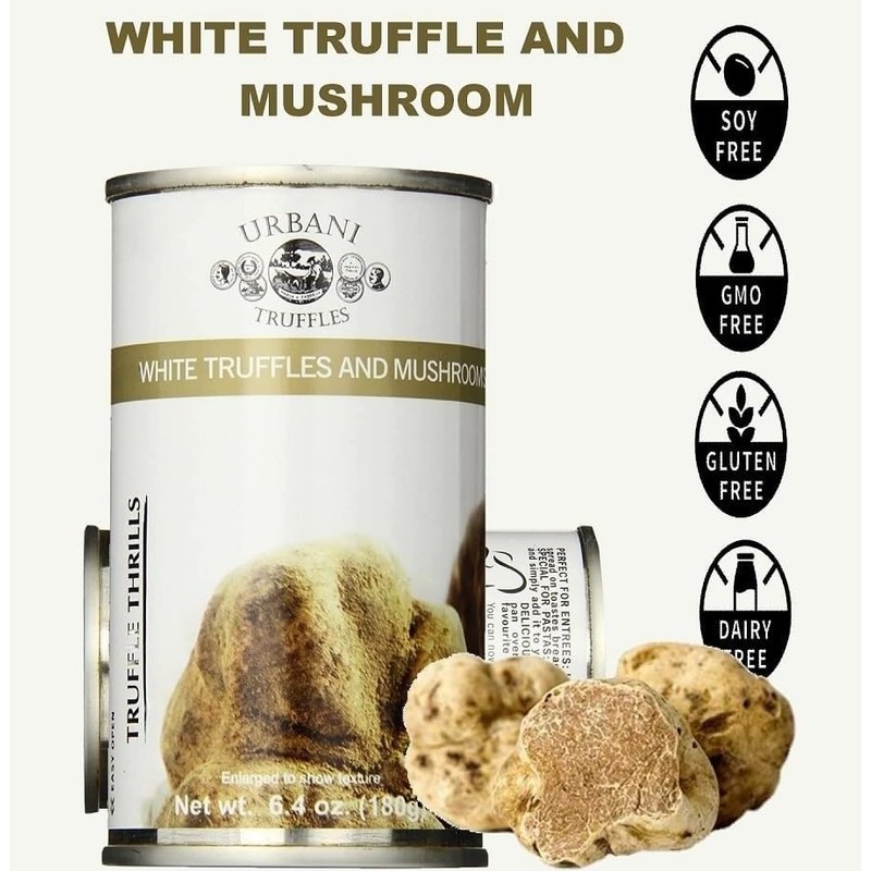 Urbani Truffles White Truffles & Mushroom Sauce 180g (6.4oz) -
