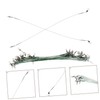 BESPORTBLE 40pcs Steel Wire Fishing Leaders Kit with Swivels and