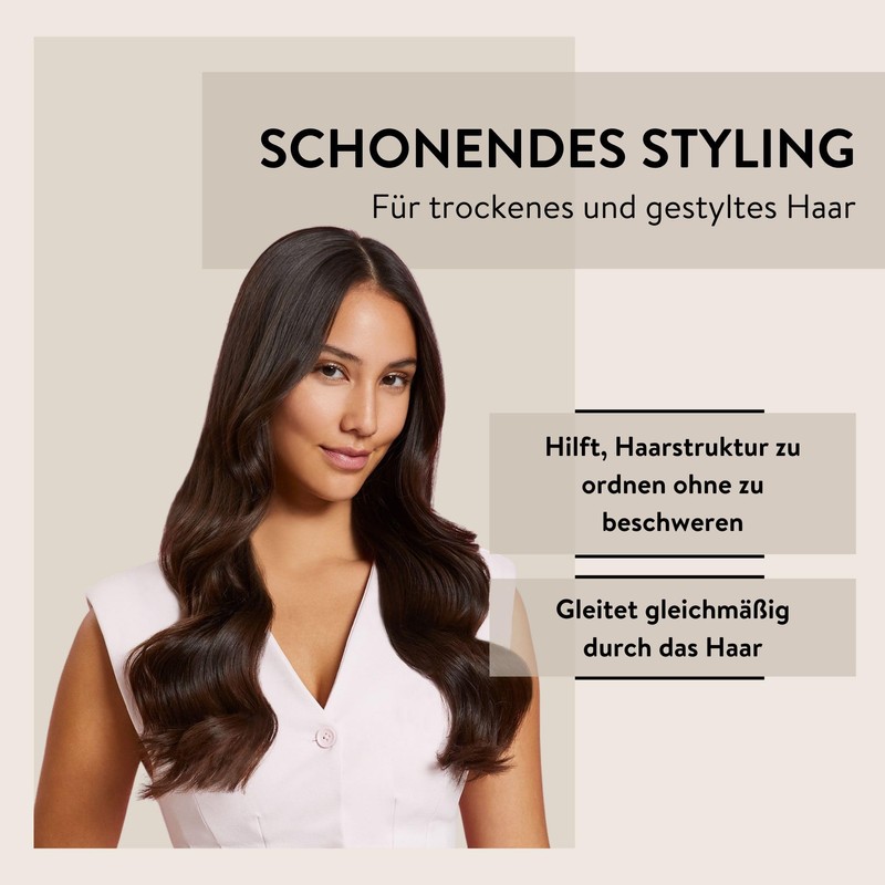 PARSA Beauty Hair ID Anti-frizz Comb for Straight Hair, Less