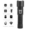 XHP90 Flashlight Zoomable Focusing USB Rechargeable TypeC Rechargeable Torch Outdoor