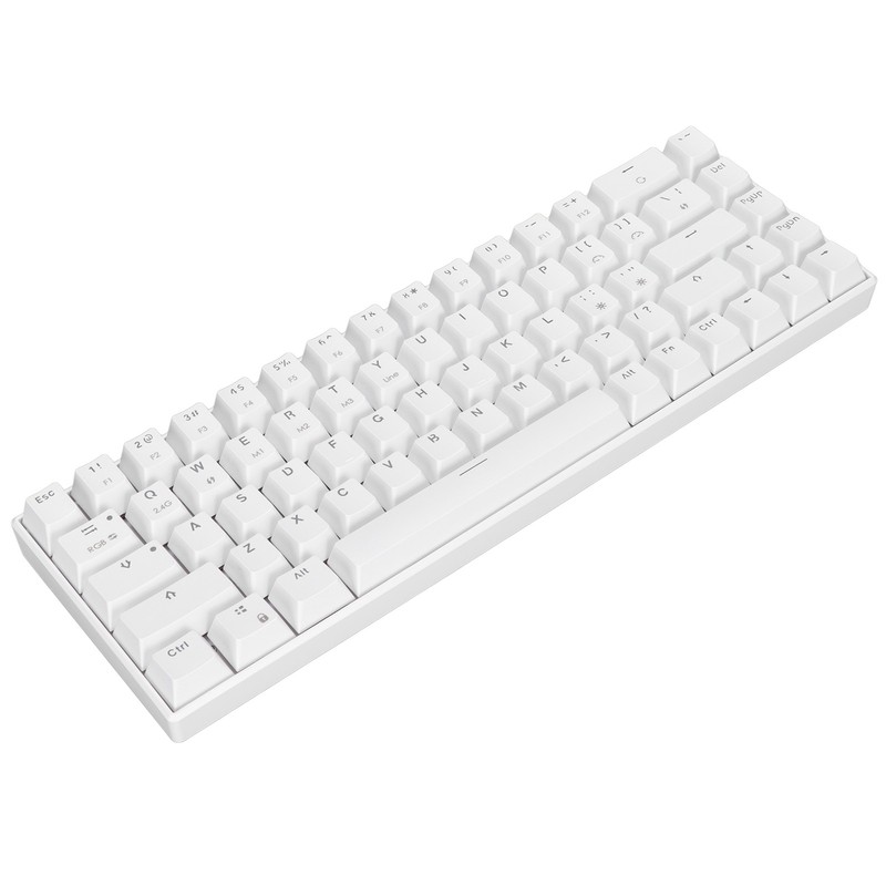 Mechanical Keyboard 68keys 3 Mode Wireless 2.4G Type C Wired