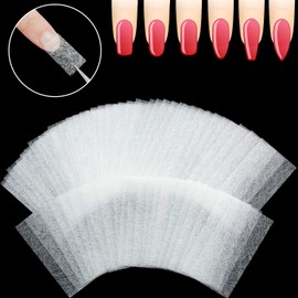 240 Pieces Nail Extension Silk Fiberglass Nail Wrap Non Woven Fiber Gel Nail Care Tool for Women DIY Nail Art Extension Accessories