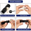 MegaPower (TM) UV Flashlight Black Light 12 LED 395nm Hand-held