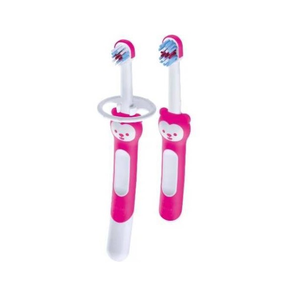 MAM Learn to Brush Set for 5+ Months for Girl,