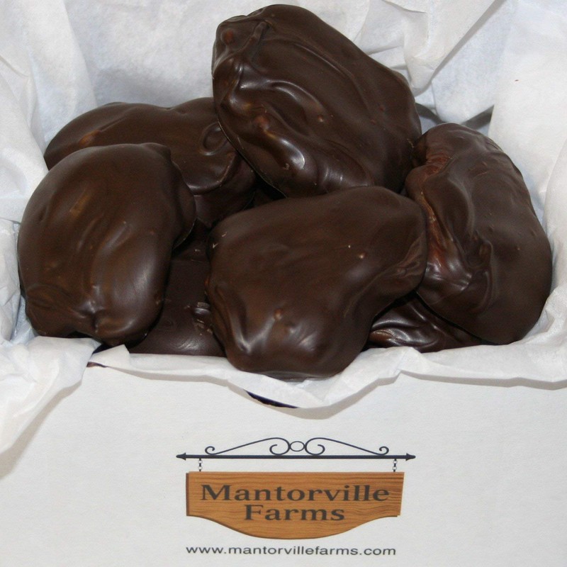 Dark Chocolate Pecan Caramel Clusters - No-Melt Guarantee (2 Pounds)