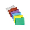 Staples Translucent Poly File Folders, Assorted, 6/Pack
