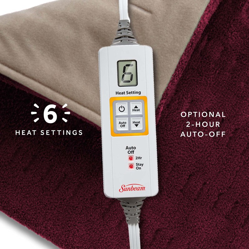 Sunbeam XL Back Neck and Shoulder Heat Therapy 12 x