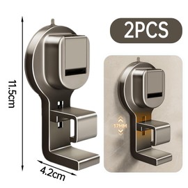 mengger Suction Cup Hooks, Pack of 2 Suction Hooks, Extra Strong Suction Cups with Hooks, Suction Cup Hooks, Extra Strong Suction Cup Hooks, Suction Cup Hooks, Bathroom Suction Cup Hooks, Extra Strong