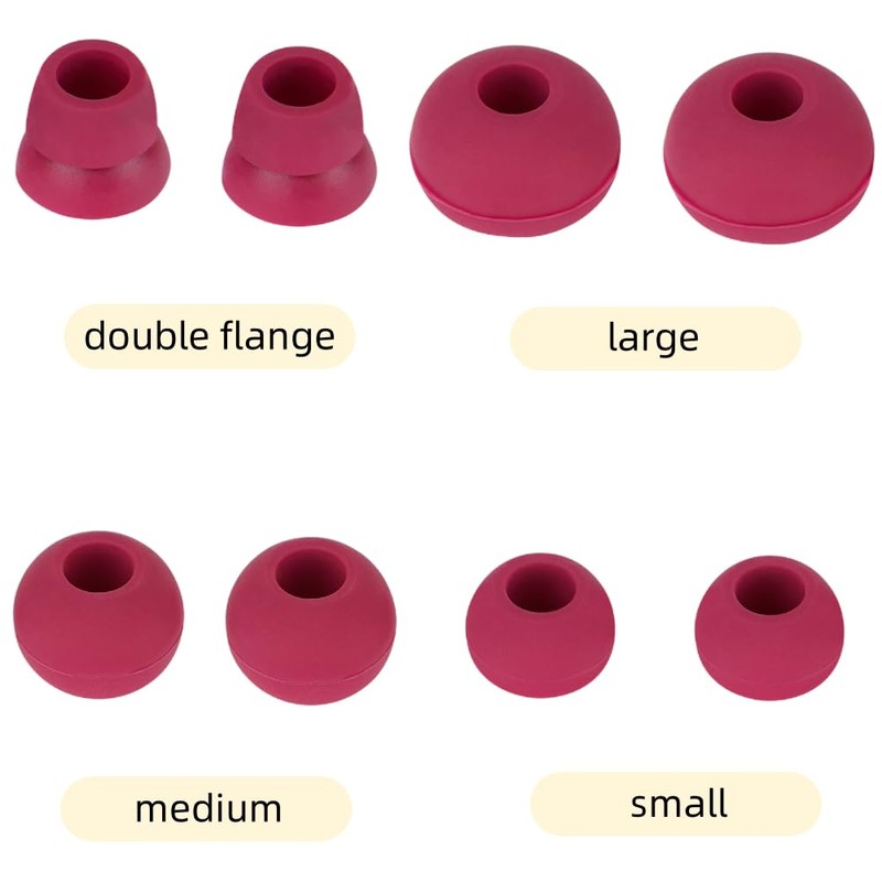 SNHTLS Replacement Eartips Silicone Earbuds Buds Set Compatible with Powerbeats