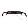 Rear Lip Bumper Diffuser w/LED Light Compatible with Toyota Camry
