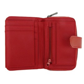 Lorenz Ladies Leather Purse/ Wallet Zip Around - Colours
