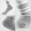 Antrop Women Quater Crew Athletic Running Cotton Cushion Socks (6