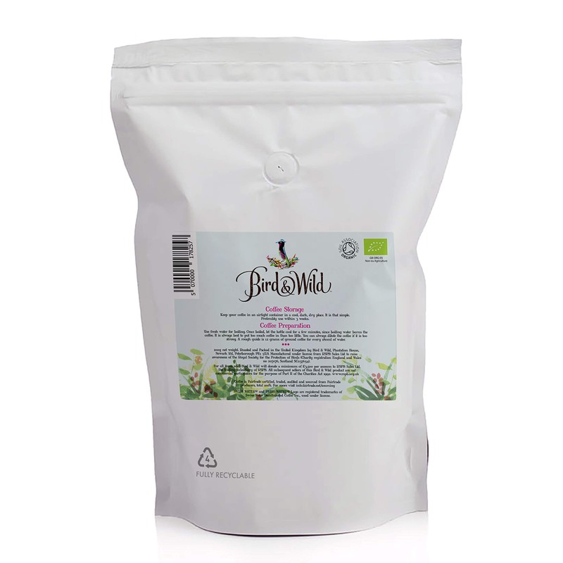 Fairtrade Organic Decaf Ground Coffee 200g - Ideal For French