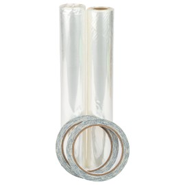 Duck Brand 288071 MAX Strength Insulation Kit, 2 XL Windows/Patio Doors, Clear