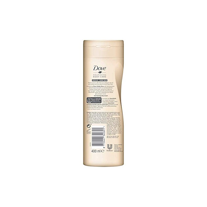 Dove Self Tanning Lotion Medium To Dark Skin