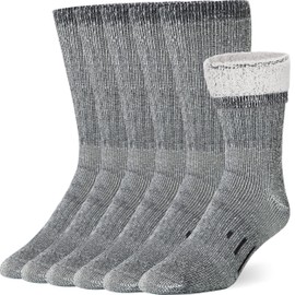 Merino Wool Socks Casual Warm Socks for Winter Cozy Boot Socks for Men & Women ML