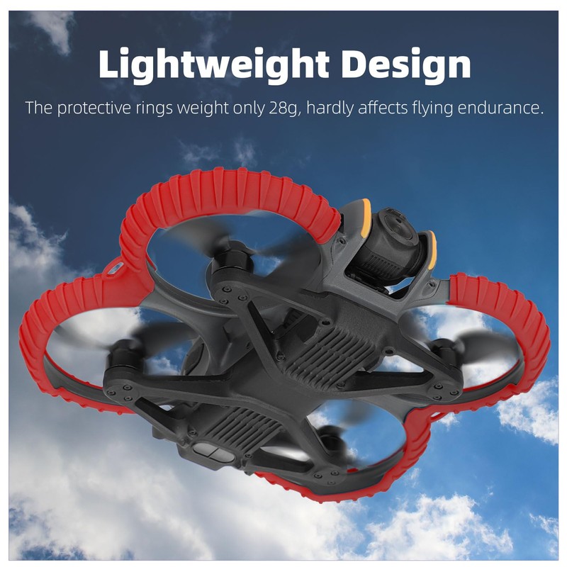Generic Propeller Guard Protector for DJI Avata 2,Anti-Collision Prop Bumper