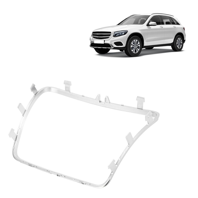 Console Cup Holder Panel A2056800310 Electroplate Frame Decoration Cover Trim