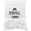 Prescott Plastics 2" Inch Square Plastic Plug Insert (20 Pack),
