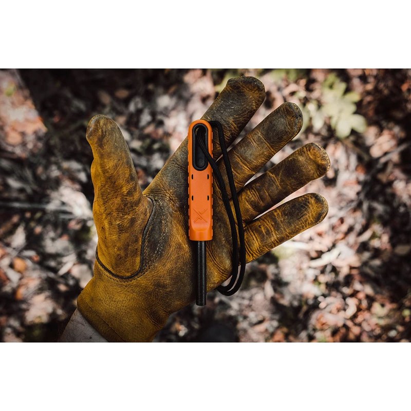 EXOTAC - polySTRIKER XL Ferrocerium Fire Starter with Snap-in Striker