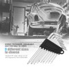 Allen Key 9 Pieces L-shape Wrench 804 Small Security Star