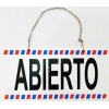 Letrero Abierto/ Cerrado Para Barbería