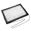 Foldable Ultrathin A4 Full Page Magnifying Glass with 3X Magnifier