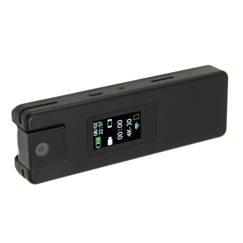 Body Worn Camera Wireless WiFi 4K Motion Monitoring Function Large