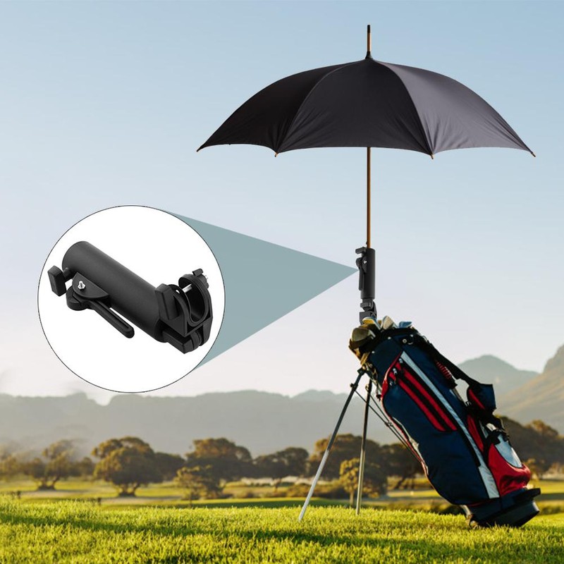 Umbrella Holder Adjustable Push Cart Umbrella Stand Holder Trolley Umbrella