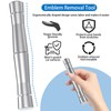 Emblem Removal Tool, Car Surface Logo Plate Line Remover Tool,