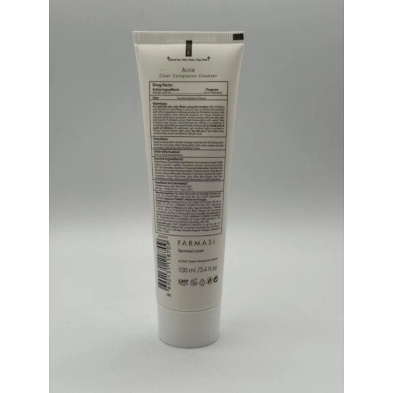 Farmasi Dr C Tuna Acne Clear Complexion Face Cleanser 3.4