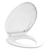 GarveeTech Enlongated Toilet Seat, Slow Close Toilet Cover Seat for
