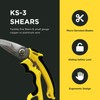Miller Multi-Purpose KS-3 Angle-Head Fiber Optic Kevlar Scissors, Crimper, and