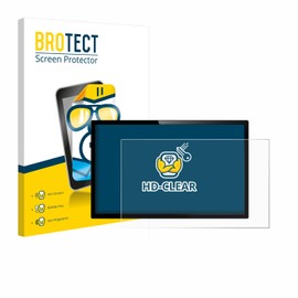 BROTECT 15.6 Inch Screen Protector for Touch Panel PCs with 15.6 Inch (39.6 cm) [345 x 194 mm, 16:9] - Clear Screen Protector Film