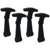 2024 Version 4 Pack Heavy Duty Replacement Black Cooler Latches